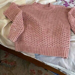 M. Patmos heavyweight pink cotton sweater medium